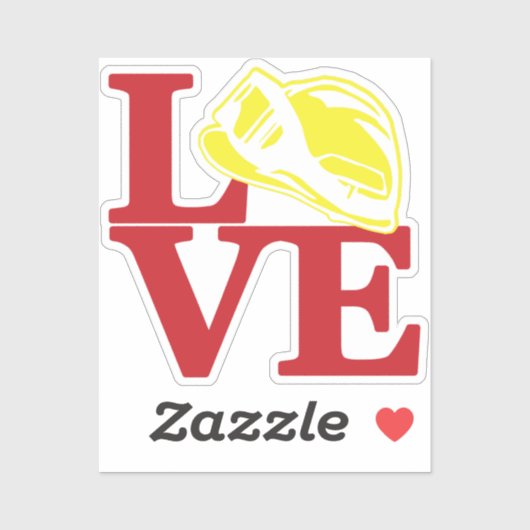 FIRE LOVEワイルドランドヘルメット[FL10] シール (シート)