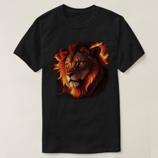 Fire Lyon Tシャツ (デザイン正面)