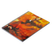 Fire on Glass Notebook ノートブック (左側)