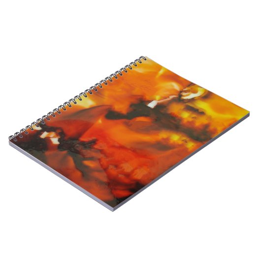 Fire on Glass Notebook ノートブック (左側)