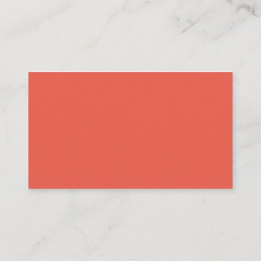 Fire Opal Custom Business Card 名刺 (裏面)