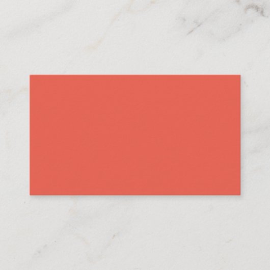 Fire Opal Custom Business Card 名刺 (正面)