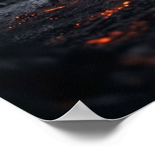 Fire Panther Ember Shadows ポスター (角)