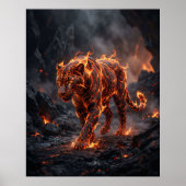 Fire Panther Ember Shadows ポスター (正面)