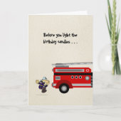 Fire permit needed for Birthday Candles? カード (正面)