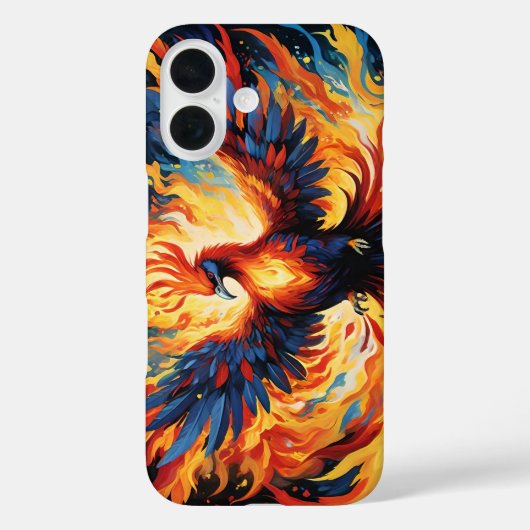 FIRE PHOENIX MYTHICAL Case-Mate iPhoneケース (裏面)