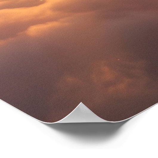 Fire Phoenix Rising Dawn ポスター (角)