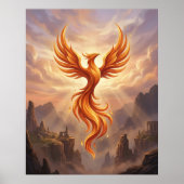 Fire Phoenix Sacred Cliffs ポスター (正面)