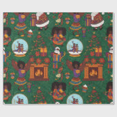 Fire Place ラッピングペーパー (フラット)