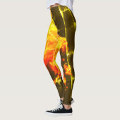 Fire Print Leggings レギンス (左)