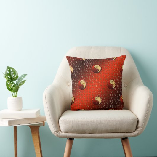 Fire Rat Duvet Cover クッション (椅子)