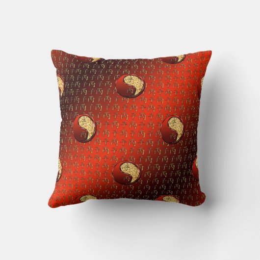 Fire Rat Duvet Cover クッション (裏面)