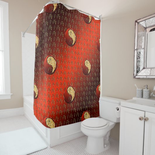 Fire Rat Duvet Cover シャワーカーテン (インサイチュ)