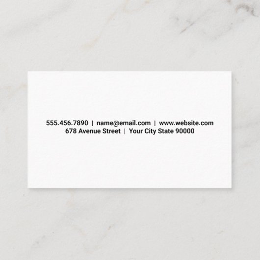 Fire | Restaurant | Cooking 名刺 (裏面)