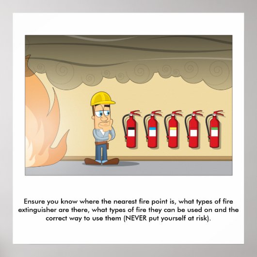 Fire Safety 02 ポスター (正面)