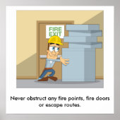 Fire Safety 03 ポスター (正面)