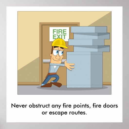 Fire Safety 03 ポスター (正面)