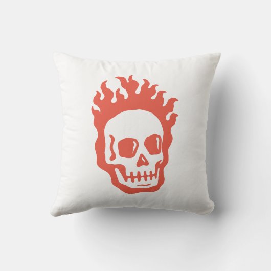 Fire Skull クッション (裏面)