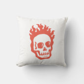 Fire Skull クッション (正面)