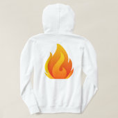 Fire Spirit Hoodie パーカ (デザイン裏面)