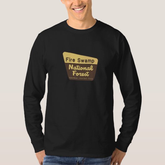 Fire Swamp National Forest [fictional] Tシャツ (正面)
