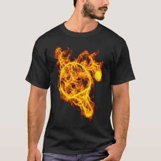 Fire Table Tennis Bat Ping Pong basketball gift sy Tシャツ