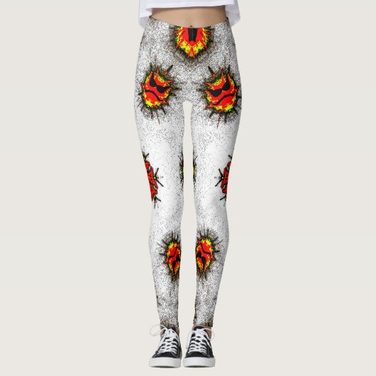 Fire Tear Leggings レギンス (正面)