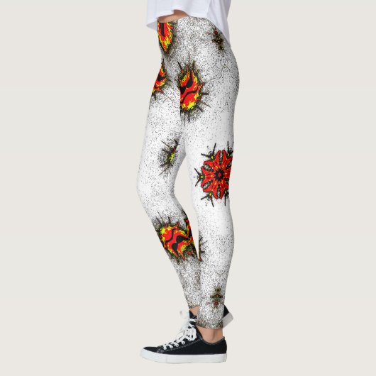 Fire Tear Leggings レギンス (左)