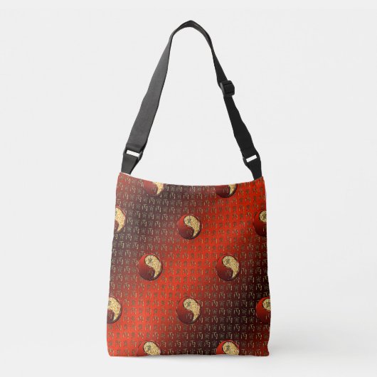 Fire Tiger クロスボディバッグ (正面)