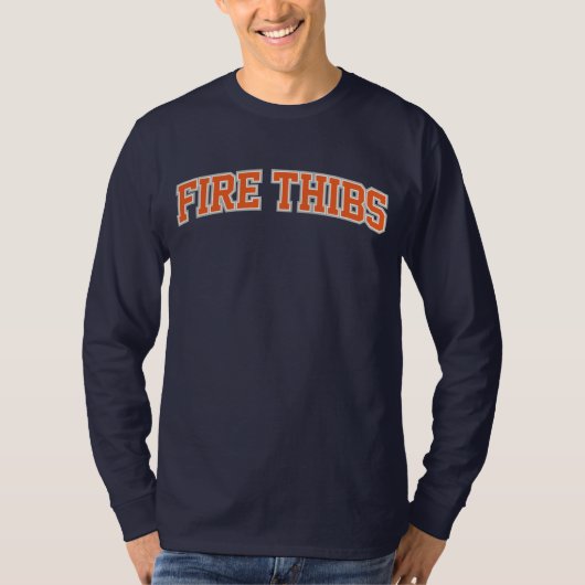 Fire Tom Thibodeau - New YorkバスケットボールTシャツ Tシャツ (正面)