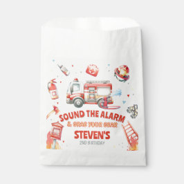 Fire Truck Birthday Party フェイバーバッグ