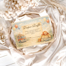 Fire Truck Firefighter Diapper Raffle