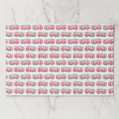Fire Truck Firefighter Paper Placemats ペーパーパッド (正面)
