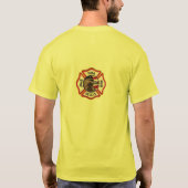 Fire_Truck_texturizer Tシャツ (裏面)
