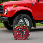 Fire Trucks Forest Road ダッフルバッグ