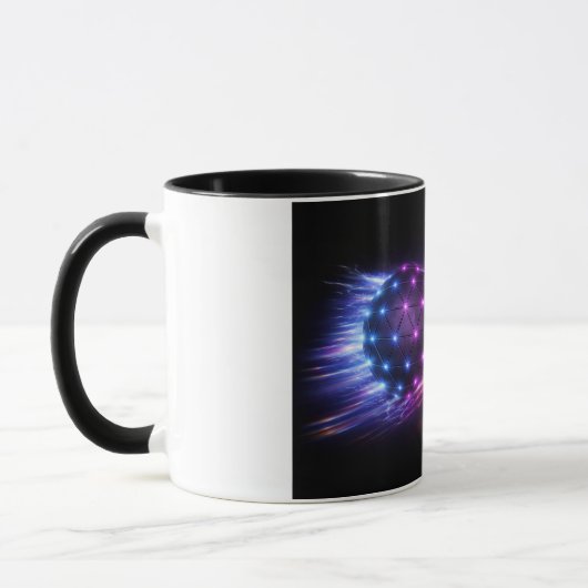 Fire vs Ice Energy Sphere マグカップ (左)