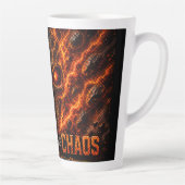 Fire vs Ice Skull 3D Shirt –  カフェラテマグ (右)