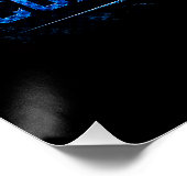 Fire vs Ice Skull 3D Shirt –  ポスター (コーナー)