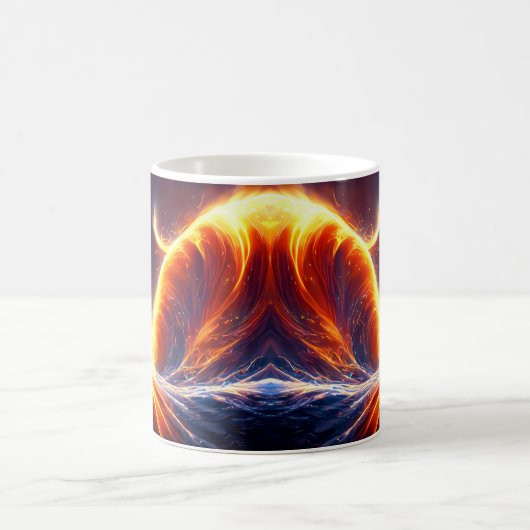 Fire Water Space コーヒーマグカップ (中央)