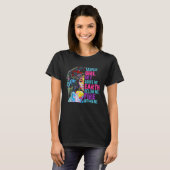Fire Within Me Taurus Girl Black Woman Natural Hai Tシャツ (正面フル)