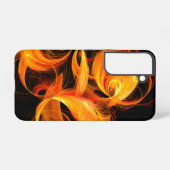 Fireball Abstract Art Samsung Galaxyケース (裏面横)