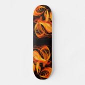 Fireball Abstract Art Skateboard スケートボード (正面)