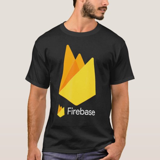 Firebase ソフトウェアプログラミングとアプリケーション開発 tシャツ (正面)