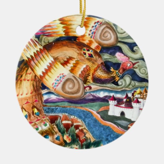 Firebirdのオーナメント セラミックオーナメント (正面)