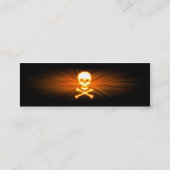 Fireblockモノグラム – L スキニー名刺 (裏面)