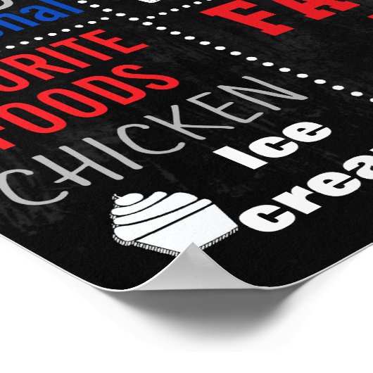 firecracker 7月4th大人21th誕生日サイン ポスター (角)