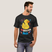 Firecracker  Duck 4th of July Patriotic Day USA Fl Tシャツ (正面フル)