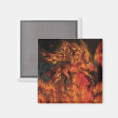 FireDancerアートマグネット マグネット (正面/裏面)