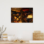 FireDome通りビューポスター ポスター (キッチン)