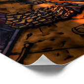 FireDome通りビューポスター ポスター (角)